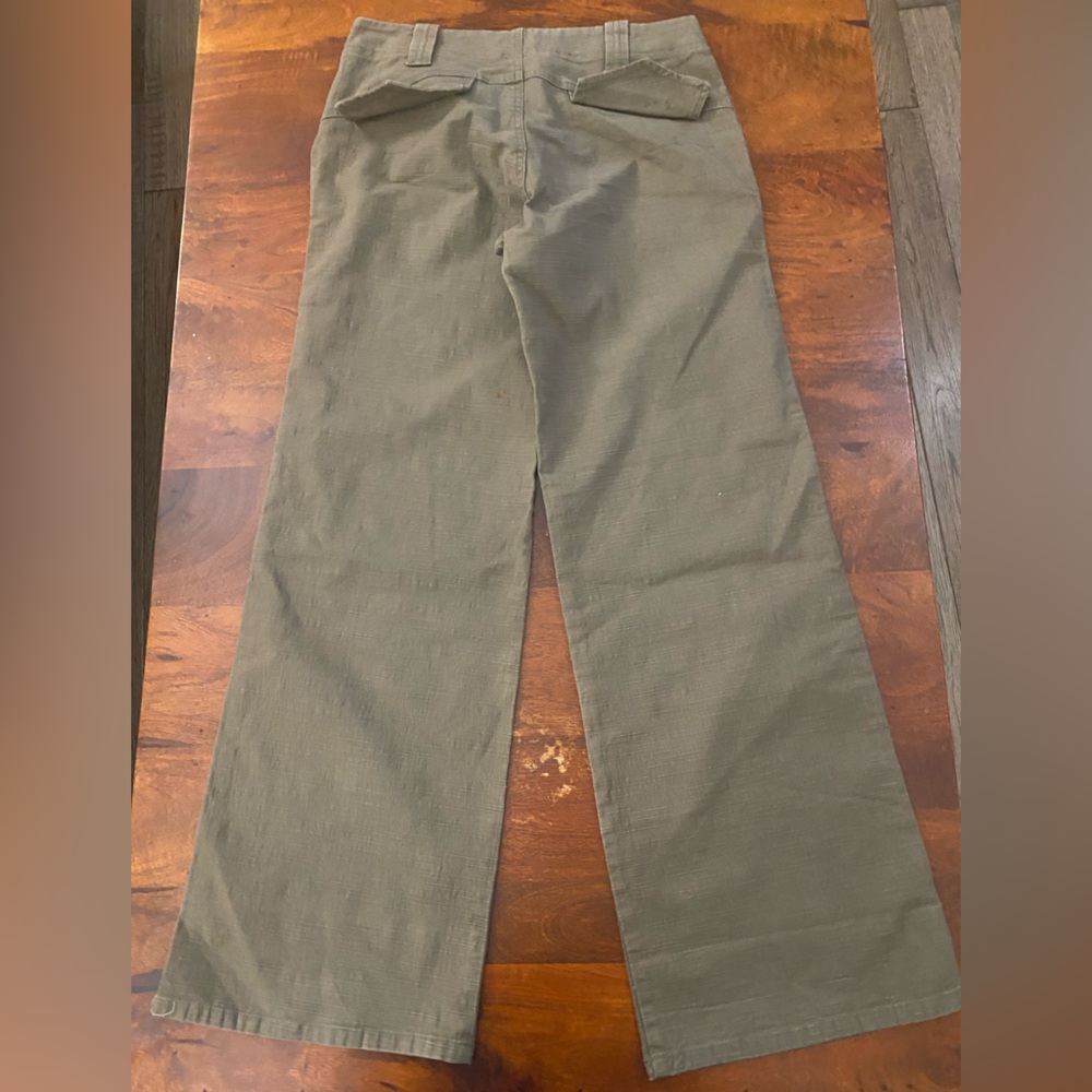 Soon Loon Women Straight Pant Large Brown High waist L